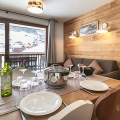 3 pièces 6 personnes FAMILLE VUE MONTAGNE